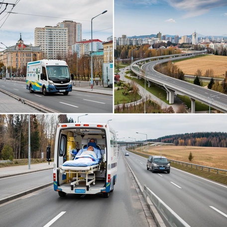 Транспортировка внутри города и региона